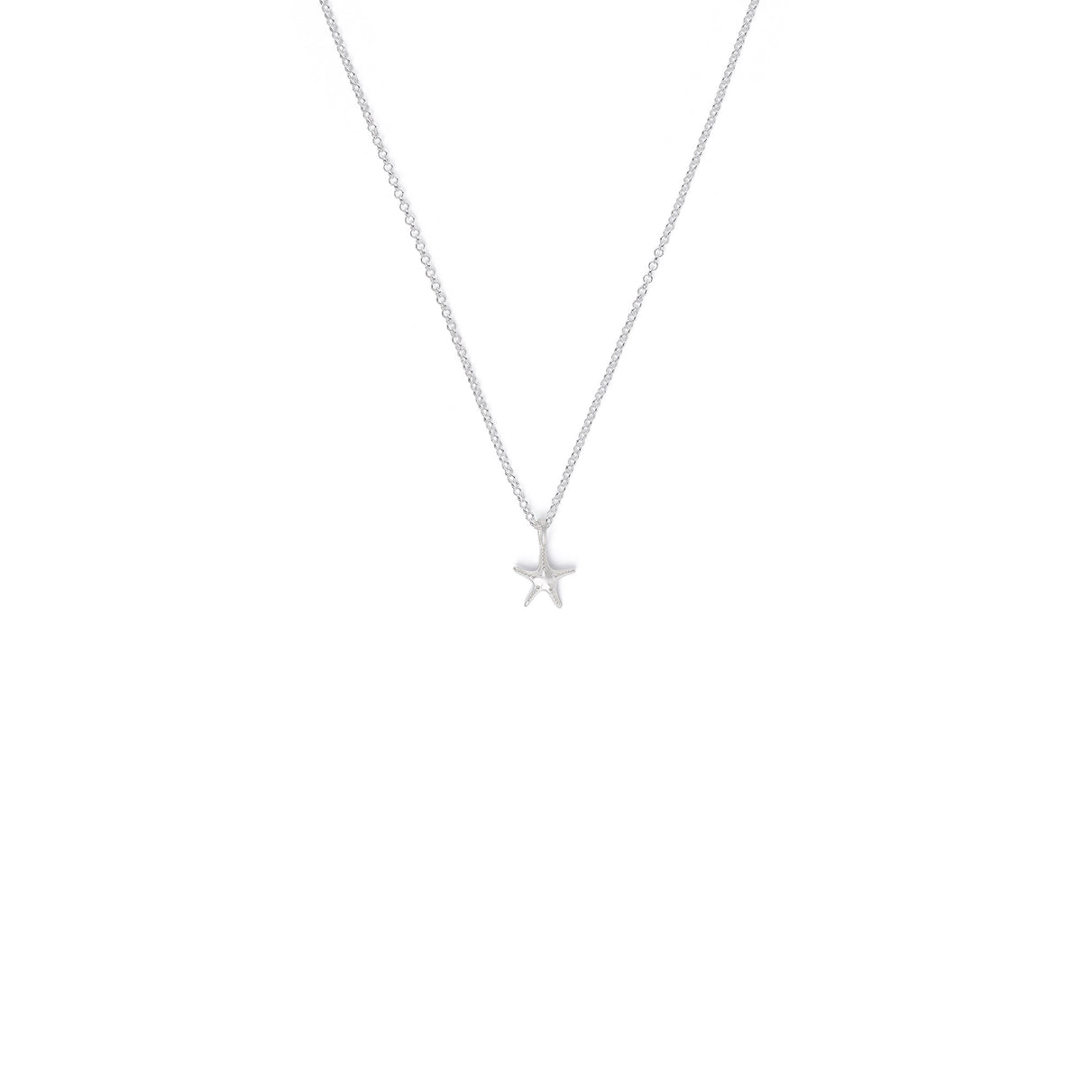 Kette mit Anhänger Seastar von BERND WOLF aus 925er Sterlingsilber, Designlinie Maritim.