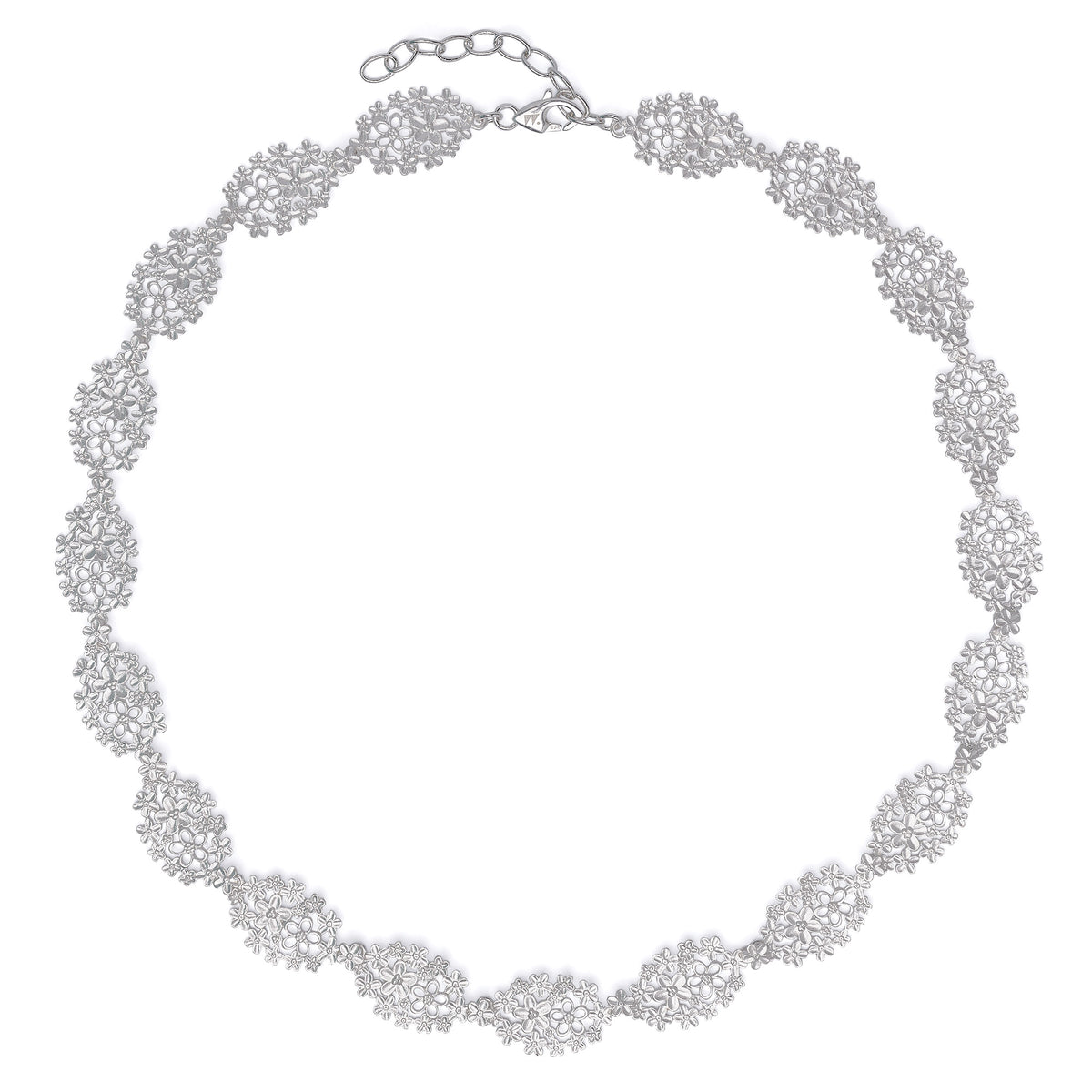 Halskette Bouquando von BERND WOLF aus 925er Sterlingsilber, Designlinie Flowertimes.