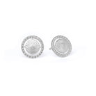 Ohrstecker Solira von BERND WOLF aus 925er Sterlingsilber mit Zirkonia, Designlinie Sun&Moon.