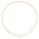 Collier Planetini -> AK BIld fehlt von BERND WOLF aus 24-Karat-goldplattiertem Sterlingsilber mit Süßwasserperle, Designlinie Planeo.