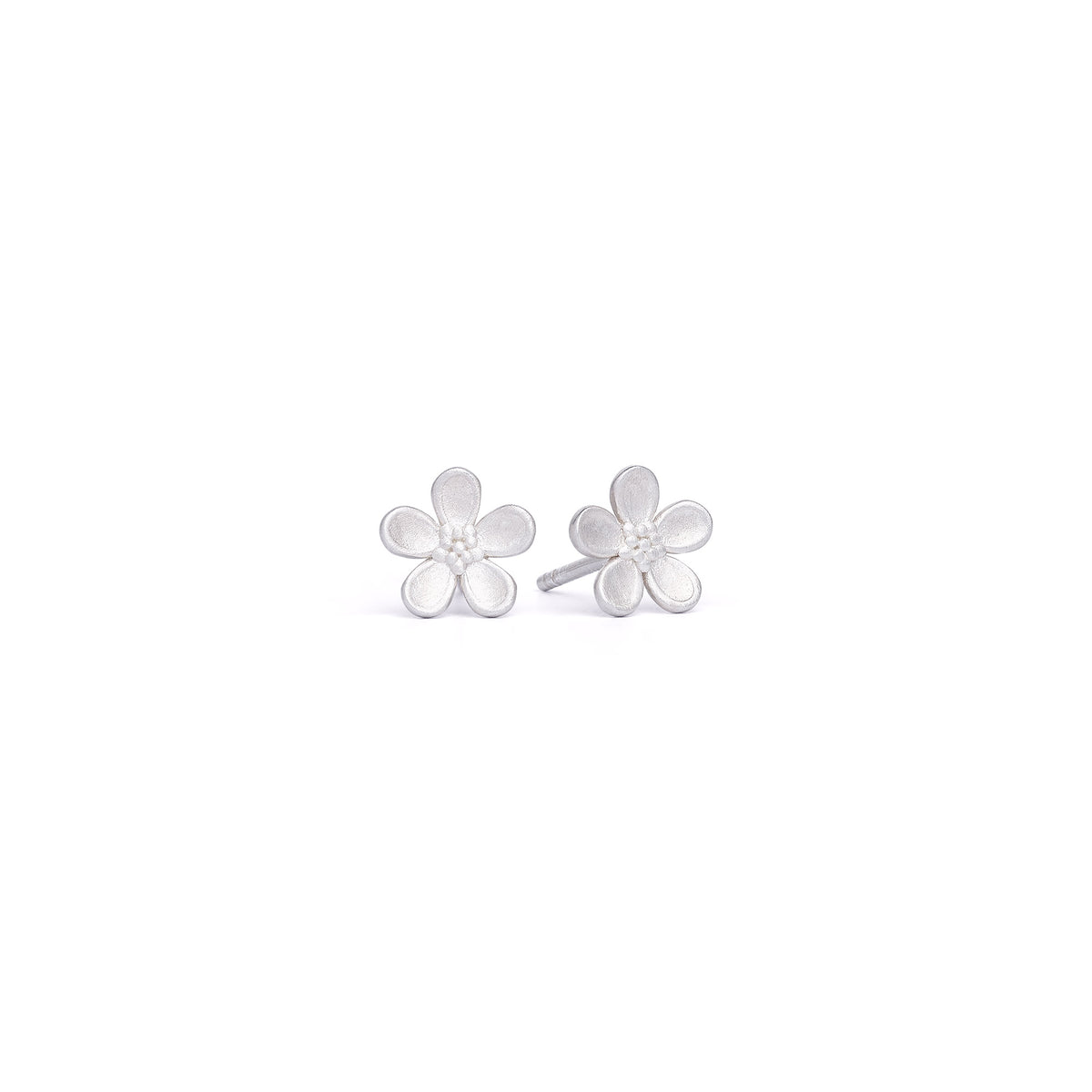 Ohrstecker Marso von BERND WOLF aus 925er Sterlingsilber, Designlinie Flowertimes.