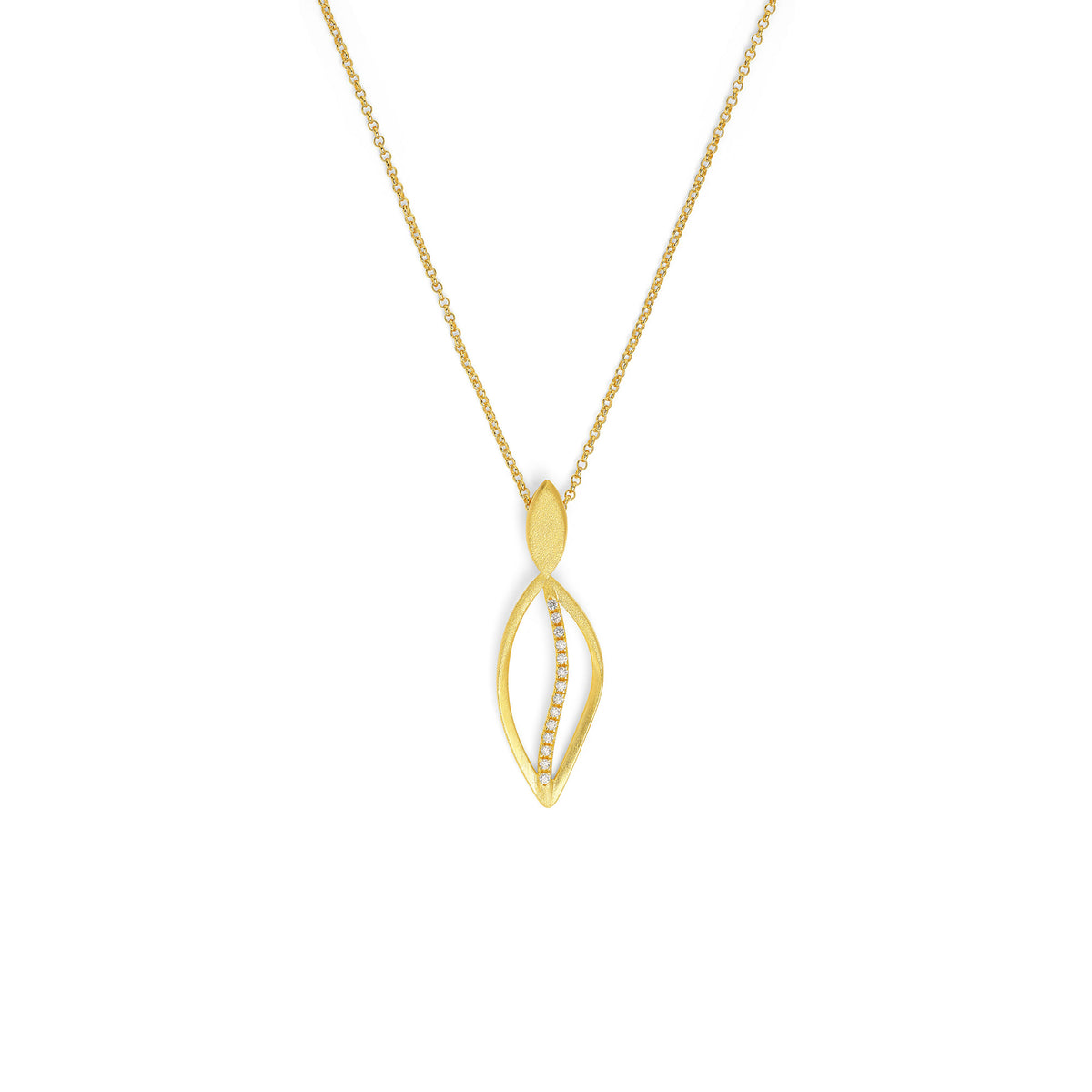 Kette Swingo von BERND WOLF mit Zirkonia.