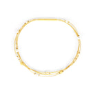 Armreif Kunia von BERND WOLF aus 24-Karat-goldplattiertem Sterlingsilber mit Süßwasserperle, Designlinie Specials.