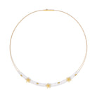 Collier Ceresia von BERND WOLF aus 24-Karat-goldplattiertem Sterlingsilber mit Süßwasserperle.