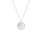 Kette mit Anhänger Sun&Sea von BERND WOLF aus 925er Sterlingsilber mit Zirkonia, Designlinie Sun&Moon.