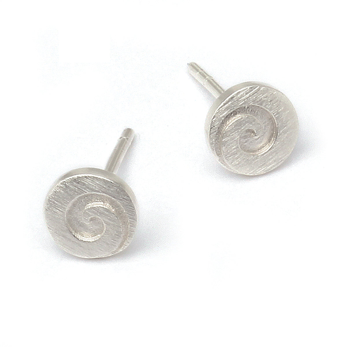 Ohrstecker Korini von BERND WOLF aus 925er Sterlingsilber, Designlinie Koru.