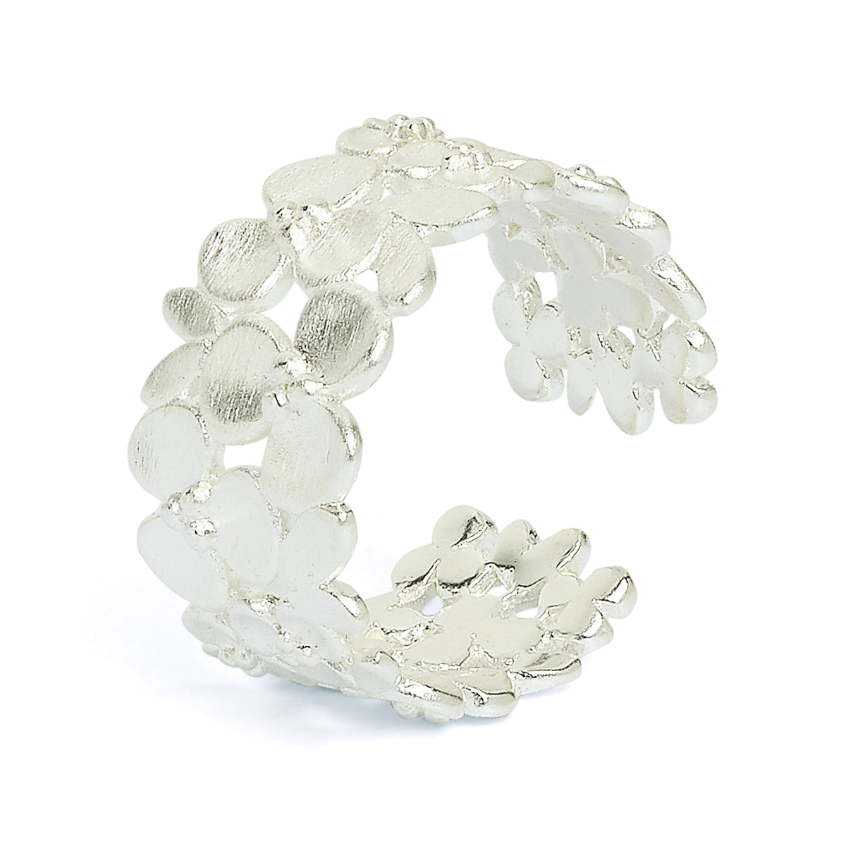 Ring Lianna von BERND WOLF aus 925er Sterlingsilber, Designlinie Flowertimes.