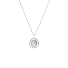 Kette mit Anhänger Sun von BERND WOLF aus 925er Sterlingsilber mit Zirkonia, Designlinie Sun&Moon.