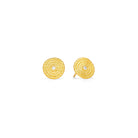 Ohrstecker Liani von BERND WOLF aus 24-Karat-goldplattiertem Sterlingsilber mit Zirkonia, Designlinie Liana.