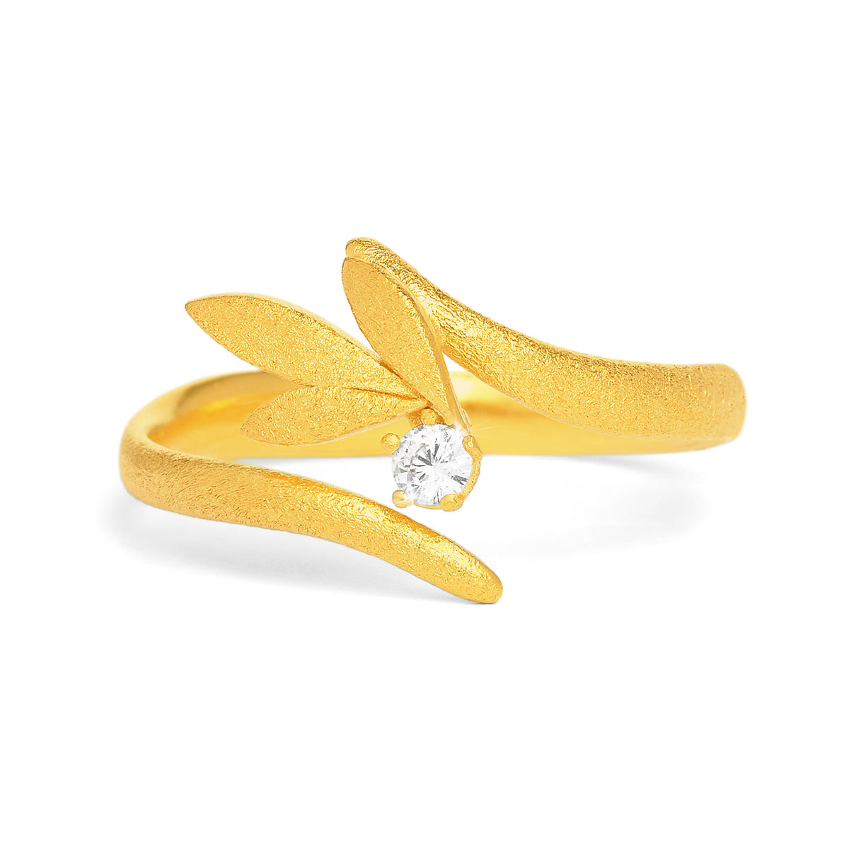 Ring Strelisa von BERND WOLF mit Zirkonia.