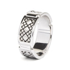 Ring Albion von BERND WOLF aus Silber-rhodiniert mit Silber rhodiniert, Designlinie Lobos.
