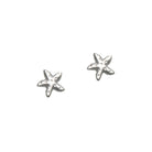 Ohrstecker Seestern von BERND WOLF aus 925er Sterlingsilber, Designlinie Maritim.
