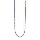 Halskette Landelon von BERND WOLF aus 24-Karat-goldplattiertem Sterlingsilber mit Lapislazuli, Designlinie Cleopatra.