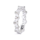 Ring Navaliz von BERND WOLF aus 925er Sterlingsilber mit Zirkonia, Designlinie Leaves.