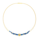 Collier Pirondi von BERND WOLF aus 24-Karat-goldplattiertem Sterlingsilber.