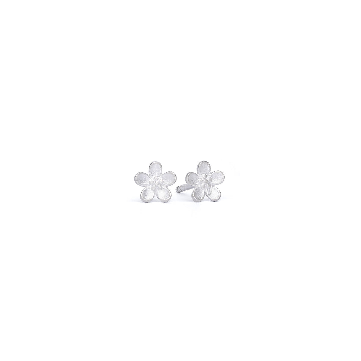 Ohrstecker Marsi von BERND WOLF aus 925er Sterlingsilber, Designlinie Flowertimes.