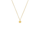 Kette mit Anhänger Cerisa von BERND WOLF aus 24-Karat-goldplattiertem Sterlingsilber mit Zirkonia, Designlinie Flowertimes.