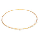 Collier Apasiona von BERND WOLF aus 24-Karat-goldplattiertem Sterlingsilber mit Süßwasserperle, Designlinie Apasiona.