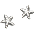 Ohrstecker Seestern von BERND WOLF aus 925er Sterlingsilber, Designlinie Maritim.