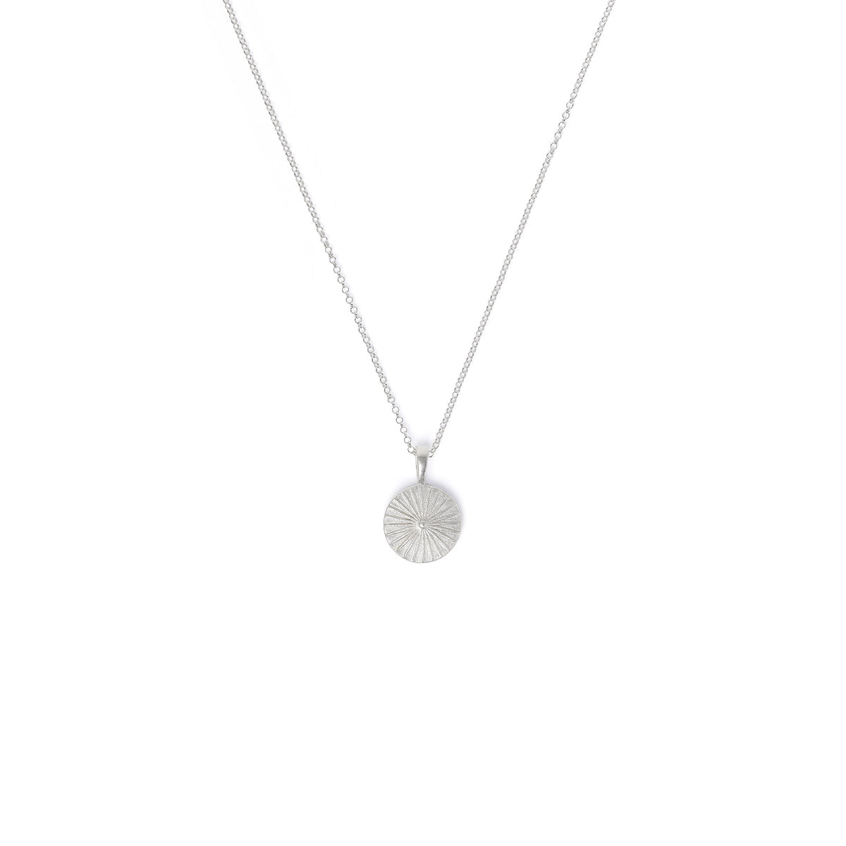Kette mit Anhänger Luna von BERND WOLF aus 925er Sterlingsilber mit Zirkonia, Designlinie Sun&Moon.