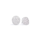 Ohrstecker Bollenhut von BERND WOLF aus 925er Sterlingsilber, Designlinie Bergwelt.