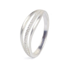 Ring Sentro von BERND WOLF aus 925er Sterlingsilber mit Zirkonia, Designlinie Sentro.