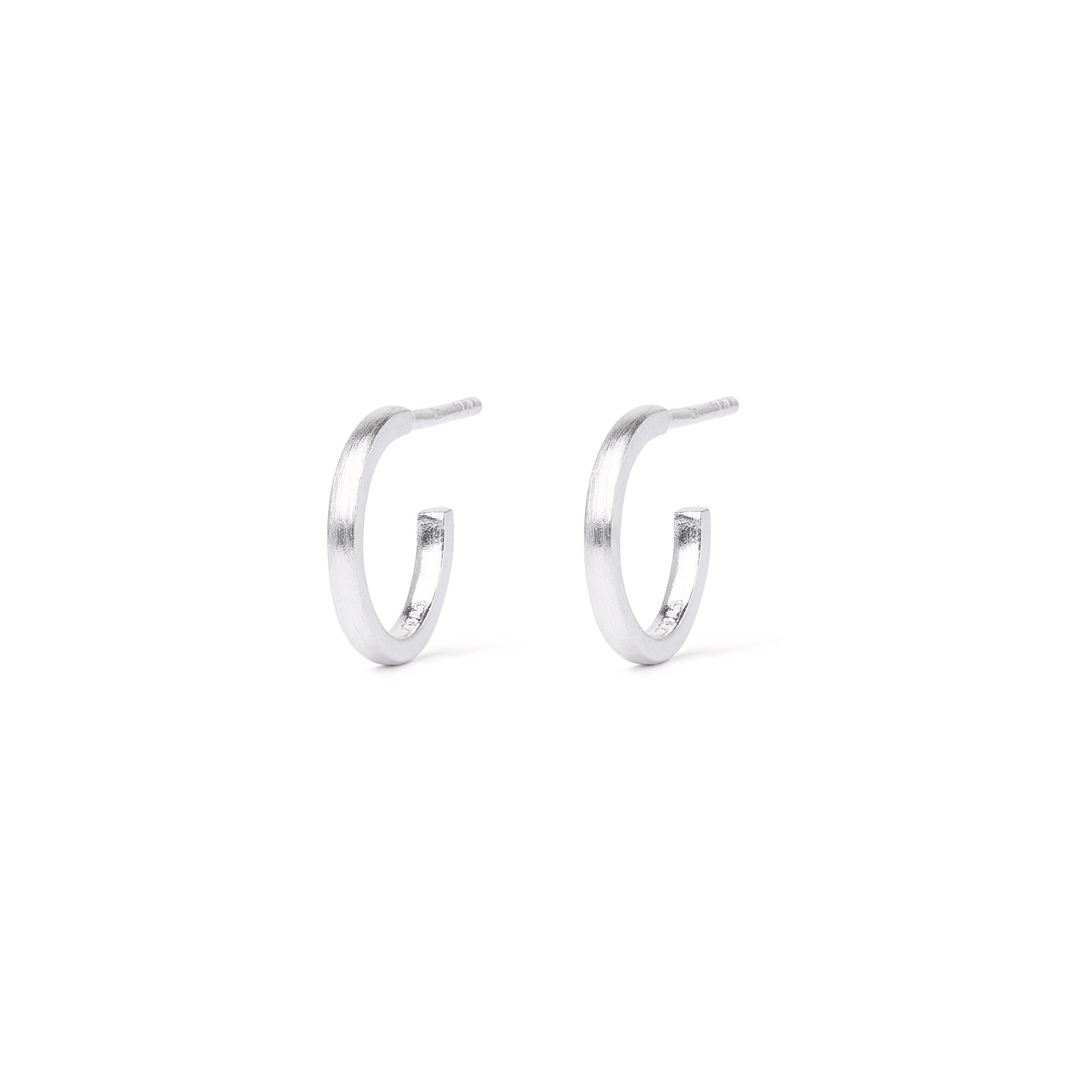 SilberDream Creole ondata 14 mm – orecchini in argento 925 – Gioielli